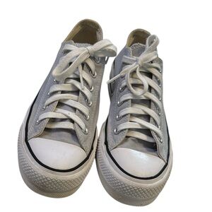 Chuck Taylor all star Converse all star platform,size 7 , Stylish Gray Sneakers,